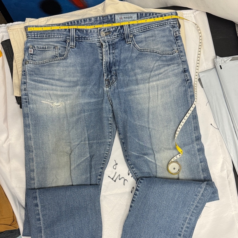 Men's AG Graduate Blue Jeans